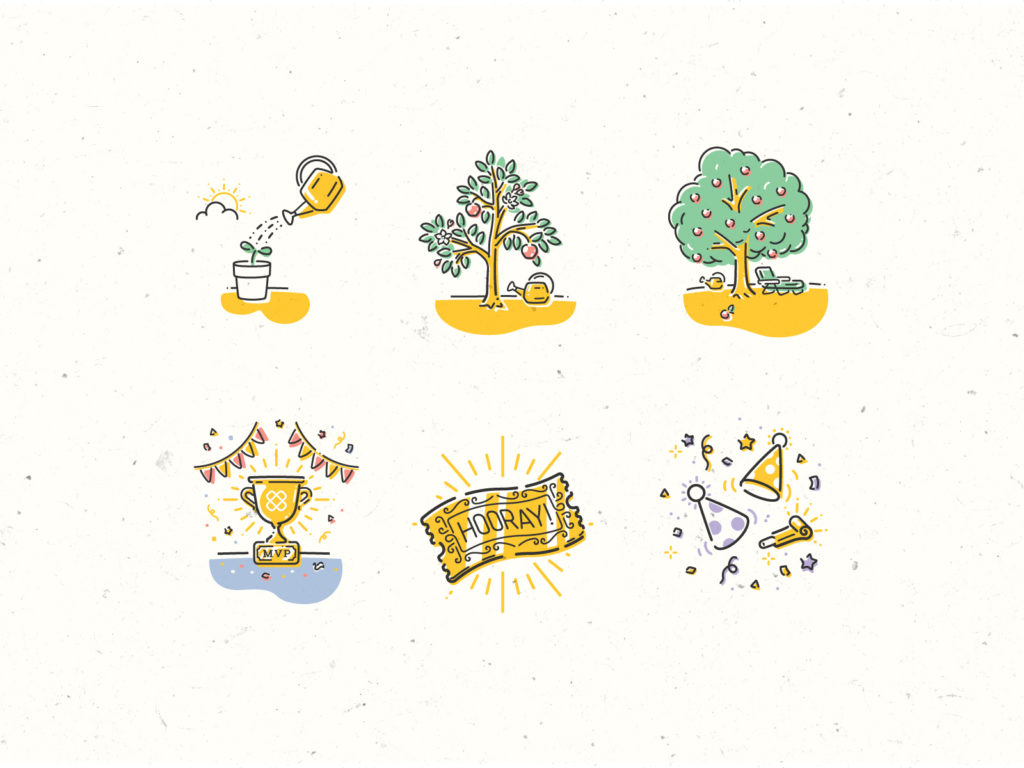 Twine Illustrations by Courage Co. Design