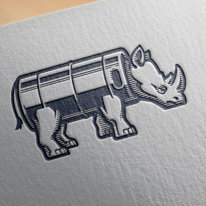 Drake’s Brew Rhino Logo