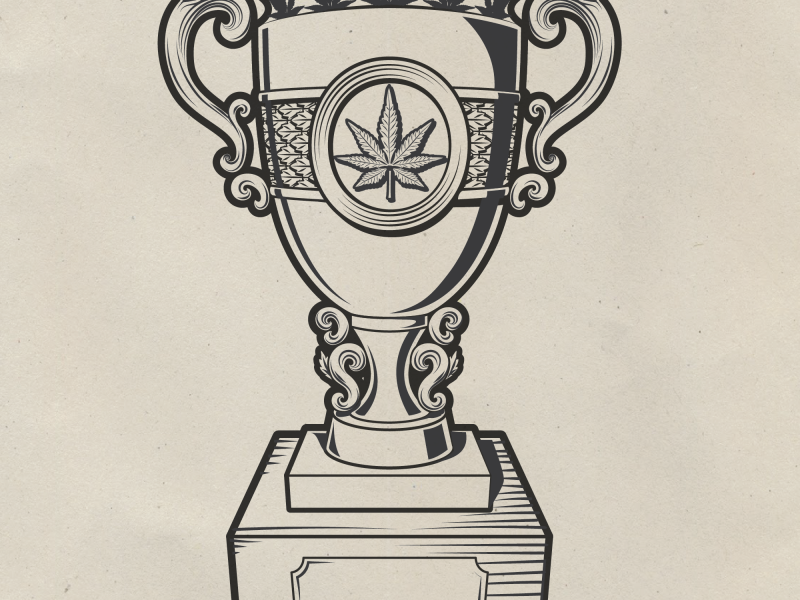 Emerald Cup’s Cup Illustration